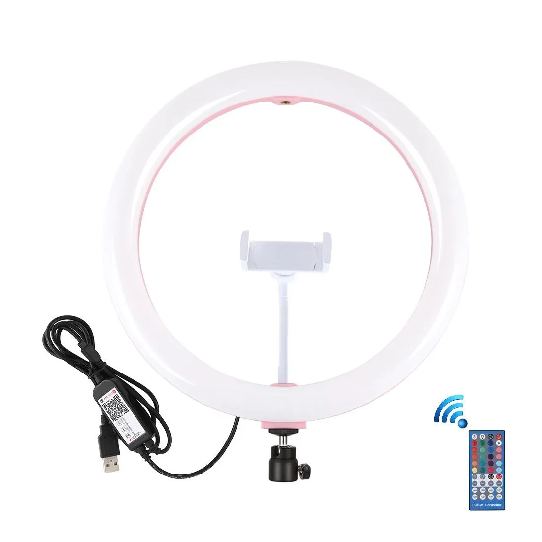 11.8 Dual-temp Led Ring Light with Tripod & Remote