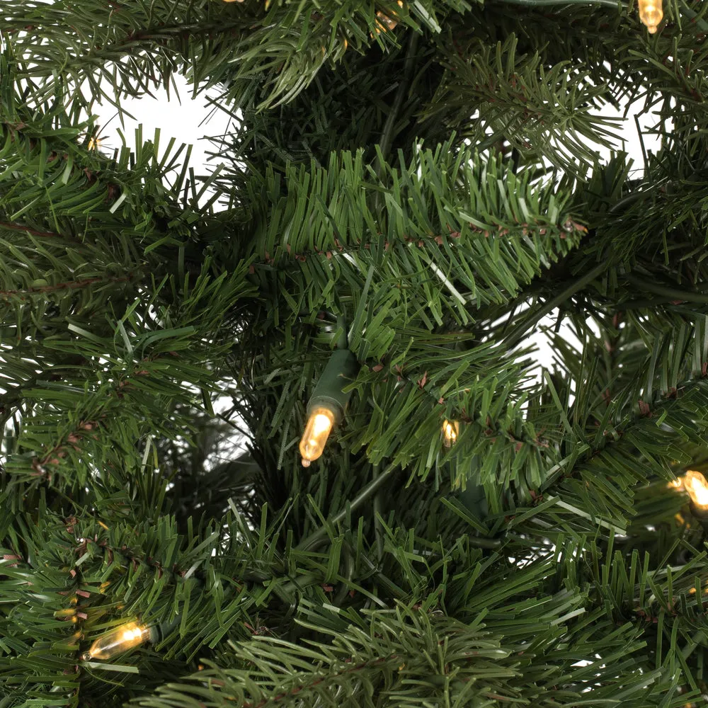 12' x 92" Balsam Spruce Artificial Christmas Tree Warm White Dura-lit LED