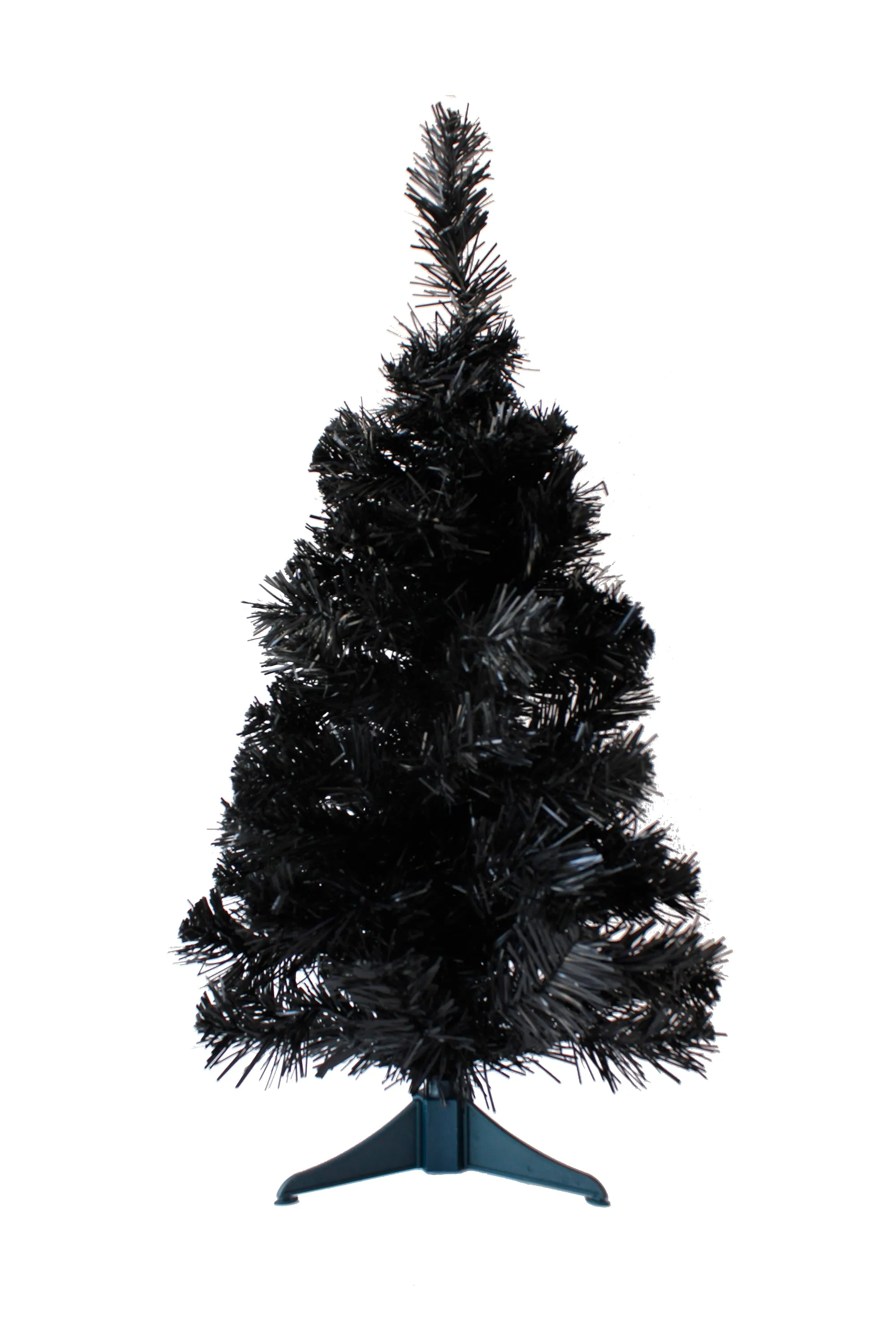 2' Black Tabletop Tree with Stand