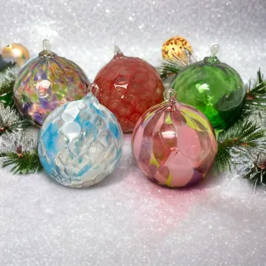 2023 Handblown Glass Ornaments