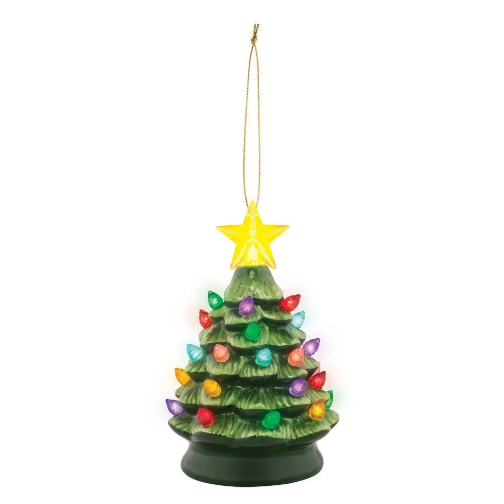 5 in. Nostalgic Ceramic Tree - Green