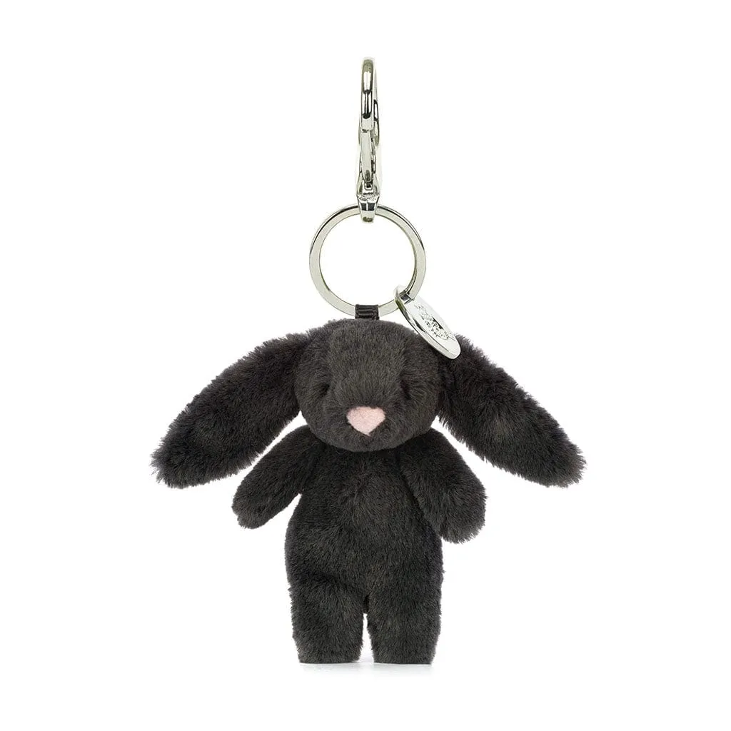 Shy Inky Rabbit Bag Charm with Cuteness Factor