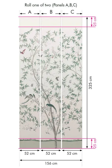 Belton Scenic Wallpaper by Little Greene