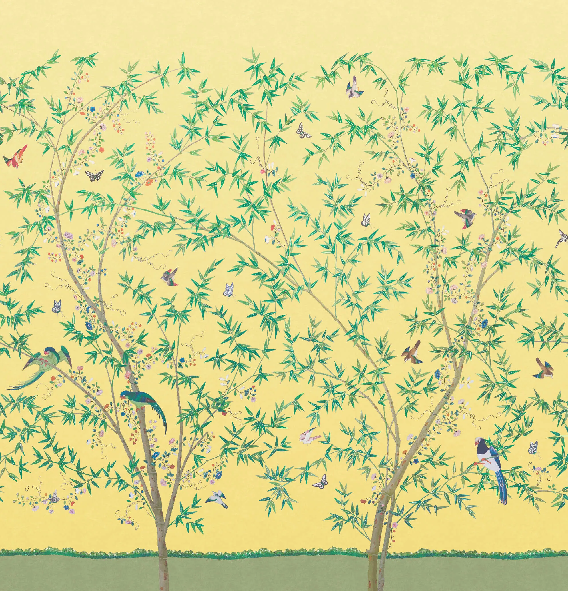 Belton Scenic Wallpaper by Little Greene