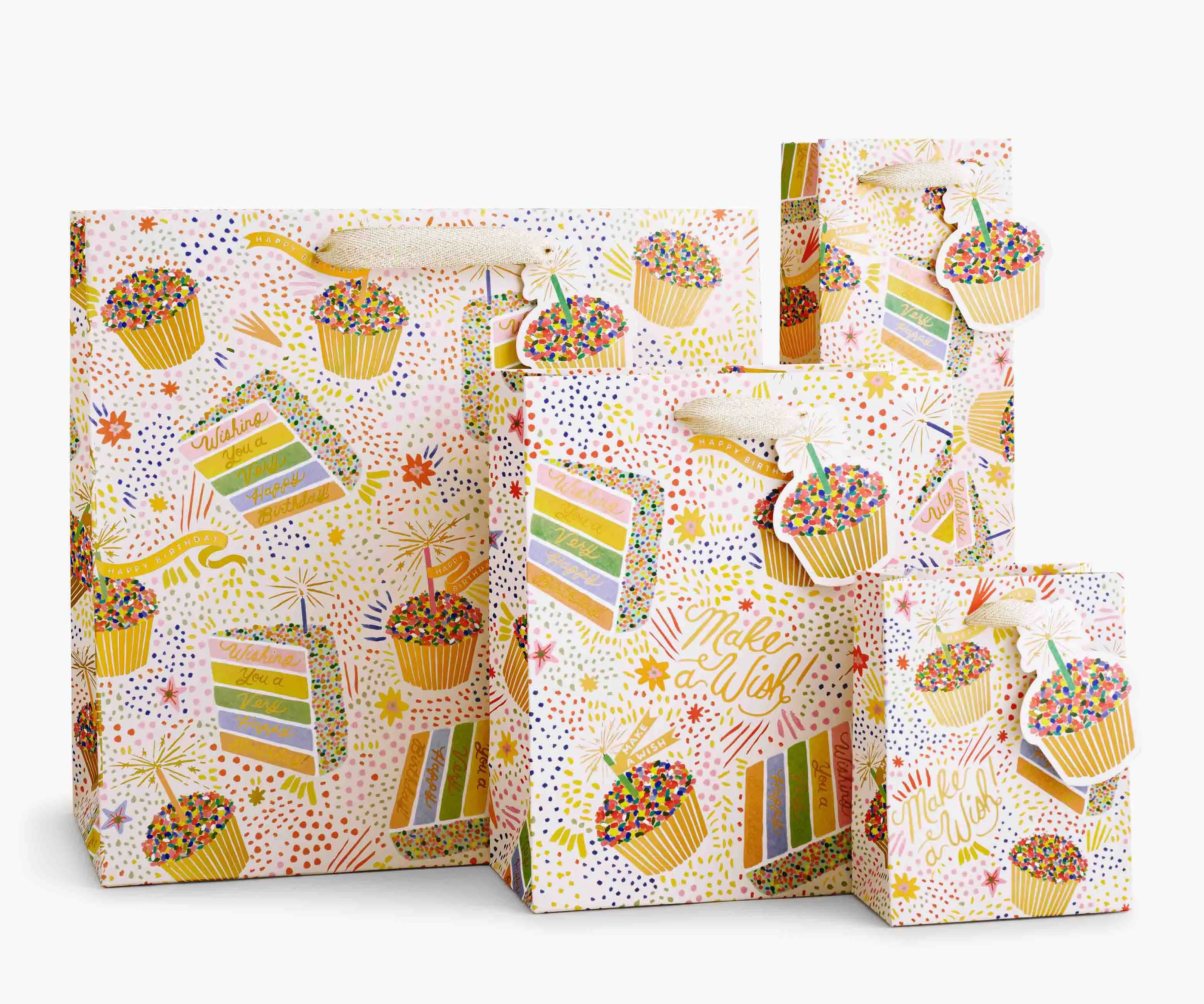 Birthday Cake Medium Gift Bag