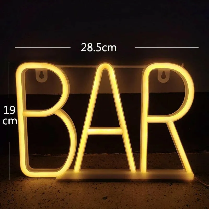 Bluetooth Neon RGB-LED Bar Sign