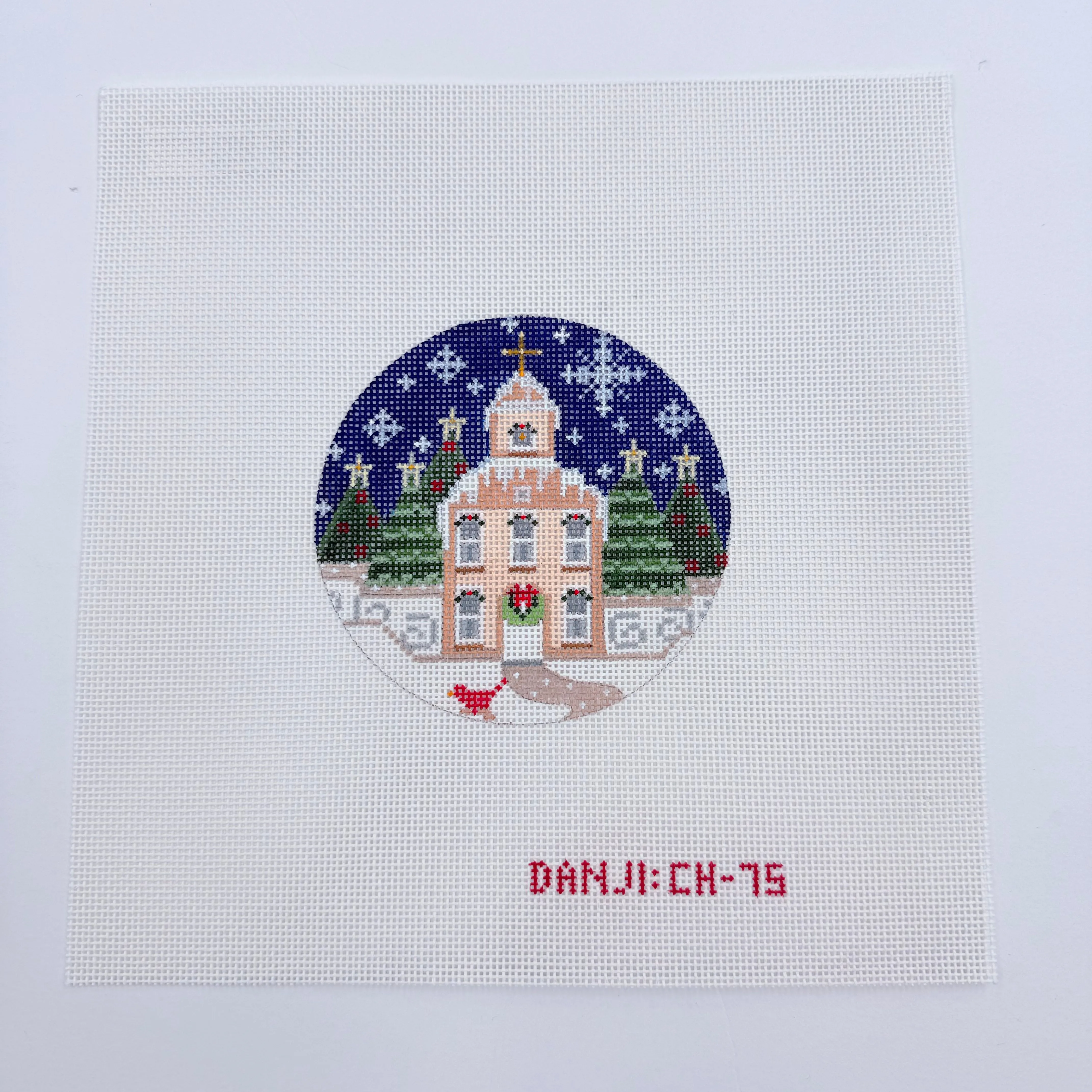 Church Ornament Canvas