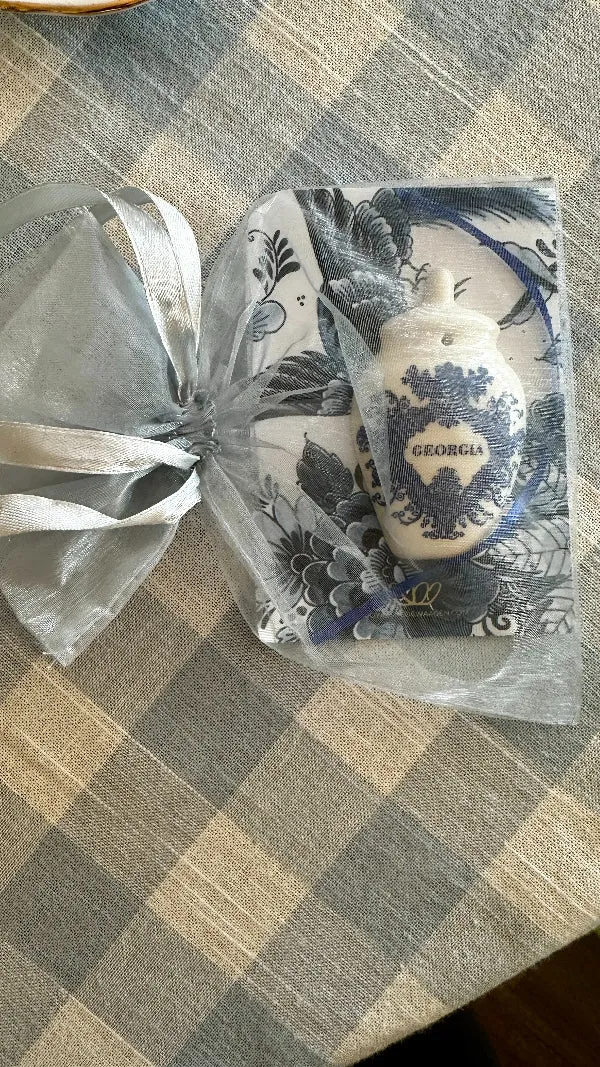 Ginger Jar Ornaments by Royal Goedewaagen 3 Styles - MD 2 available, PA 3 Available, GA 1 available