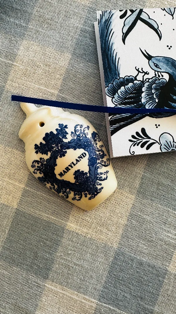 Ginger Jar Ornaments by Royal Goedewaagen 3 Styles - MD 2 available, PA 3 Available, GA 1 available