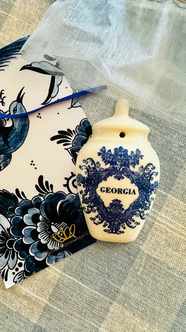 Ginger Jar Ornaments by Royal Goedewaagen 3 Styles - MD 2 available, PA 3 Available, GA 1 available