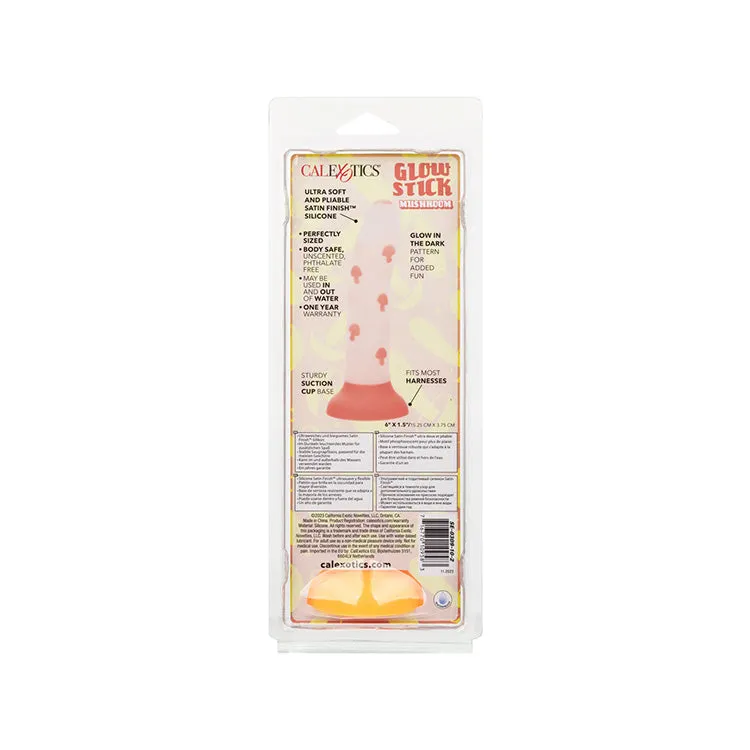 Glow Stick Mushroom Glow-in-the-Dark Dildo