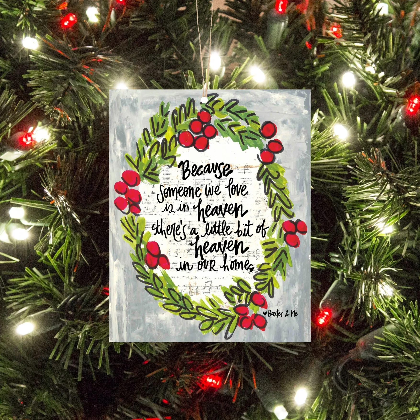 Heaven Red Berries Ornament
