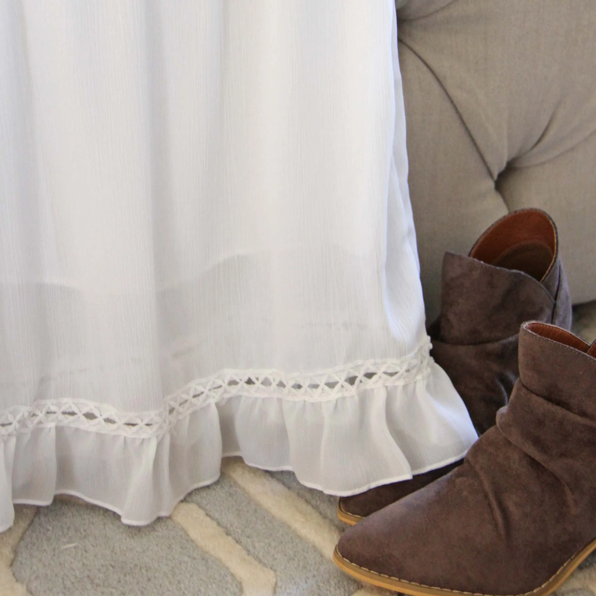 Icicle Lace Layering Top