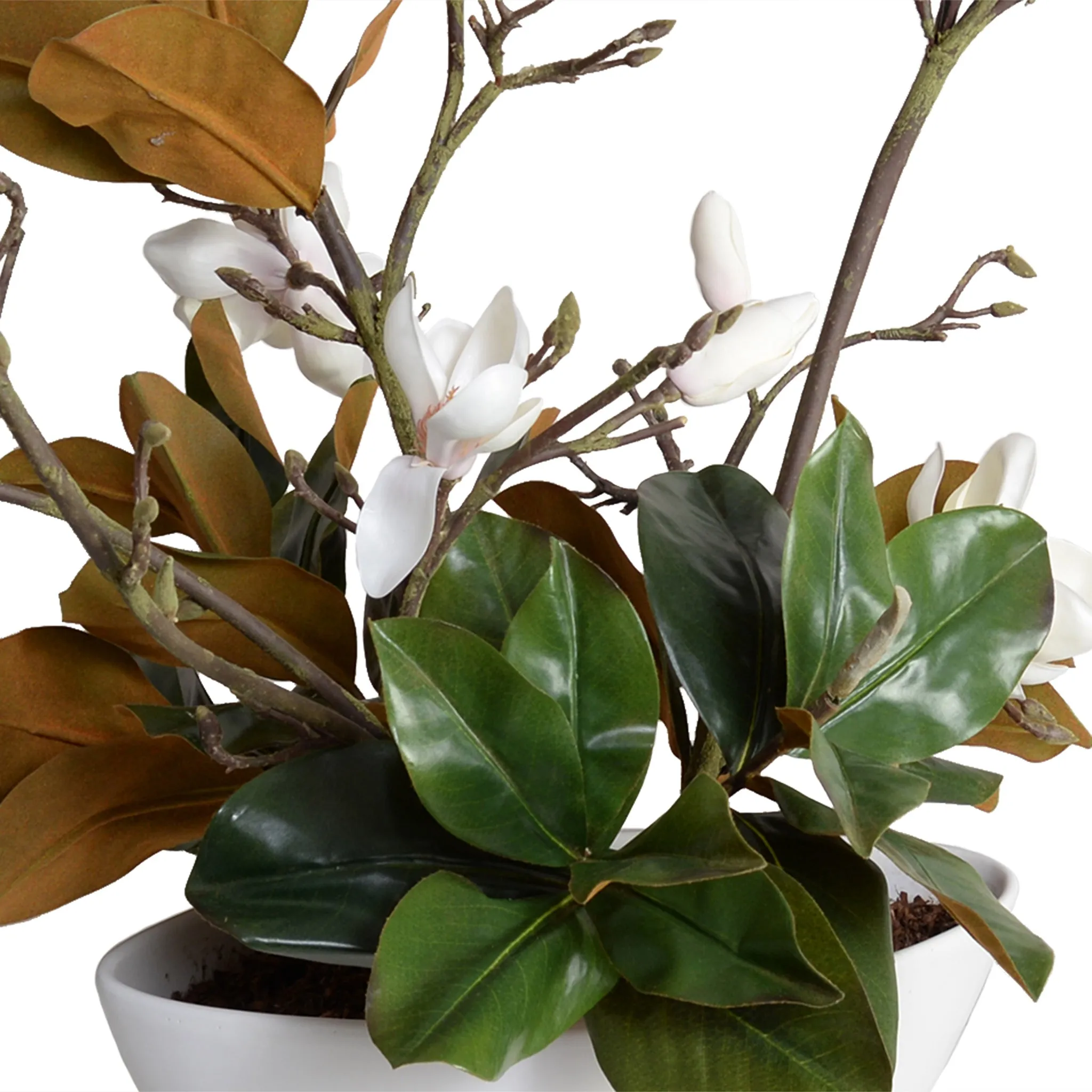 Magnolia Branches Centerpiece 40"H