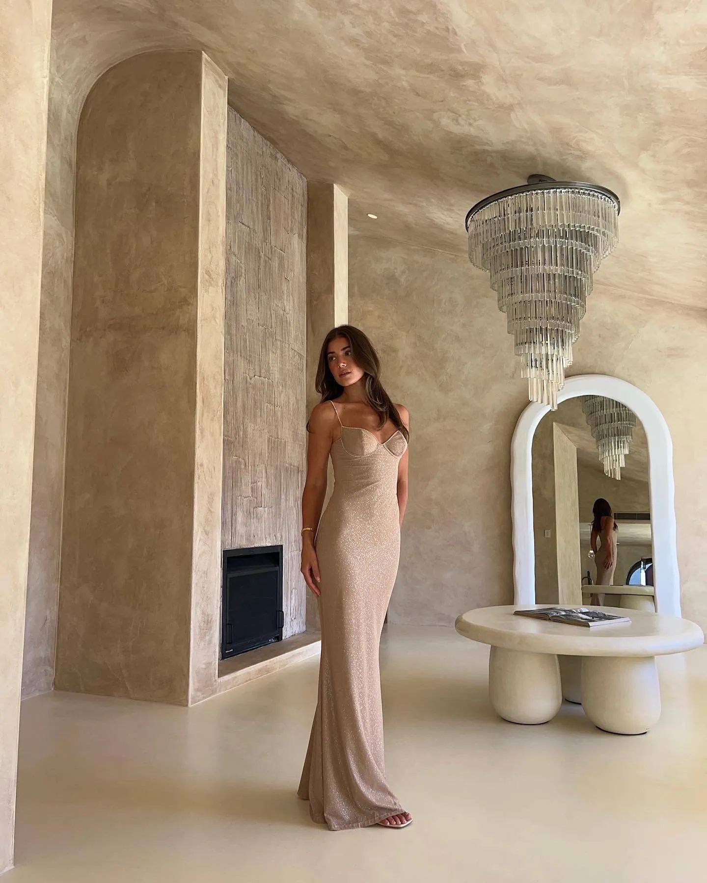Mirror Palais - Fairy Gown in Sand