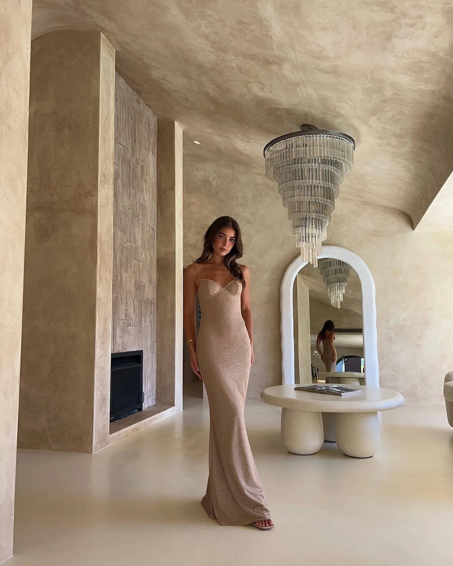 Mirror Palais - Fairy Gown in Sand
