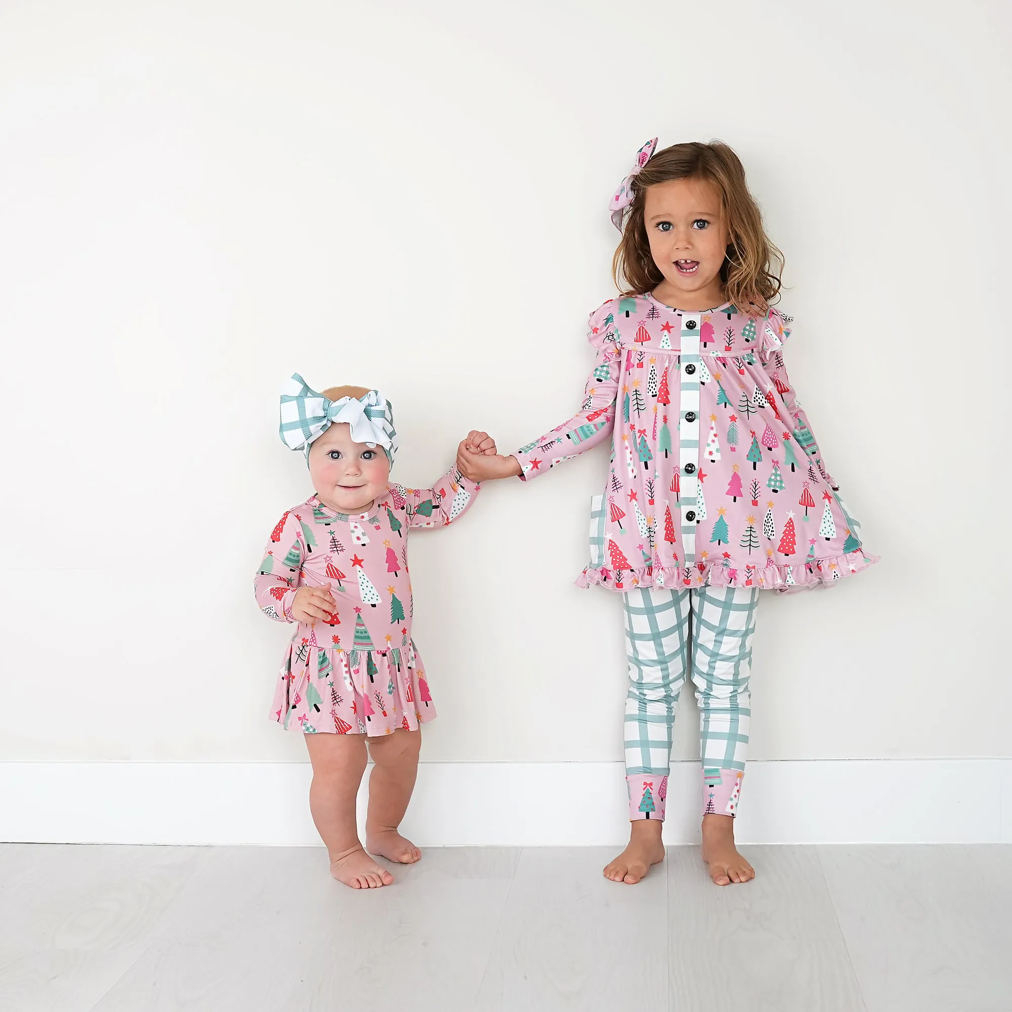 Noelle Pink Trees TUTU
