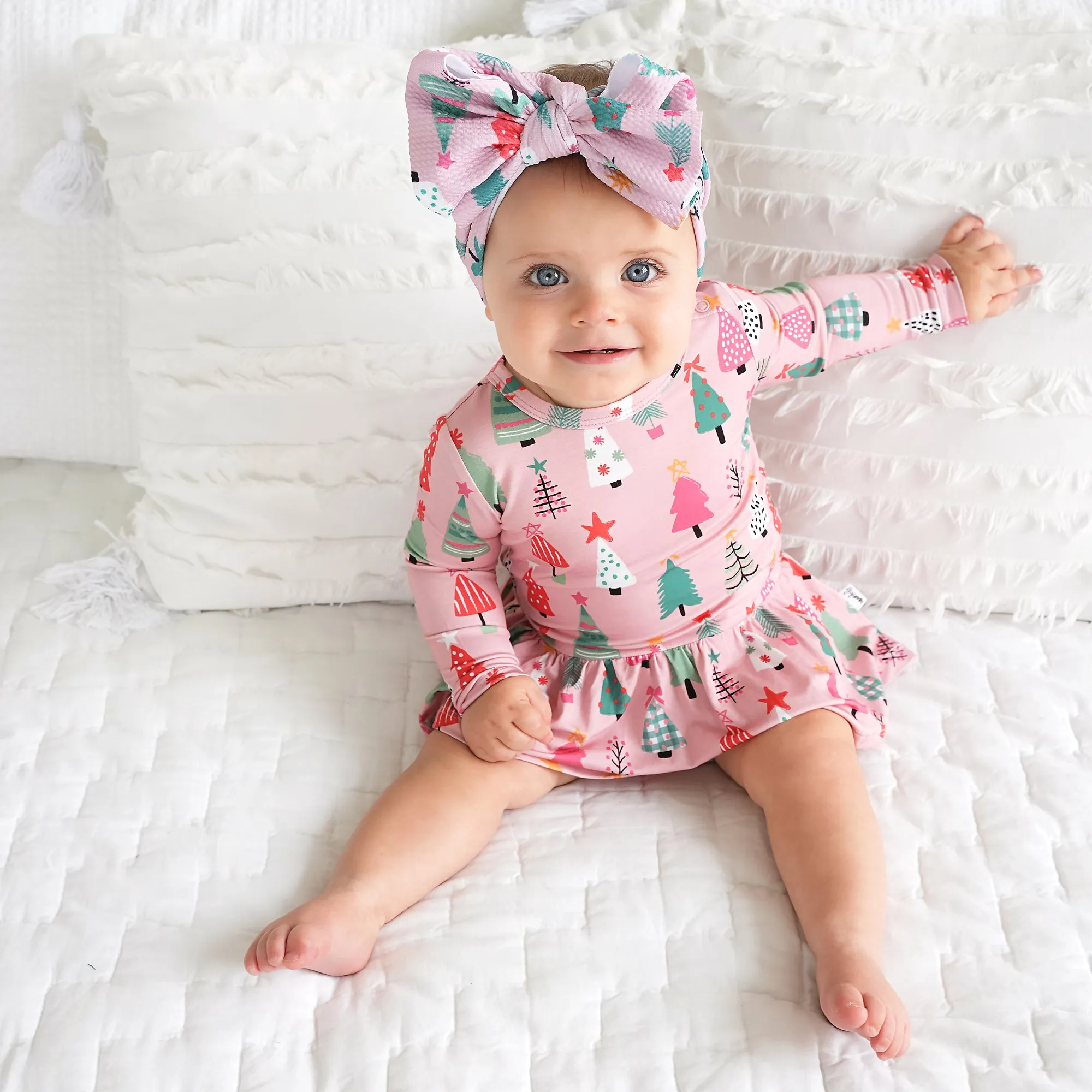 Noelle Pink Trees TUTU