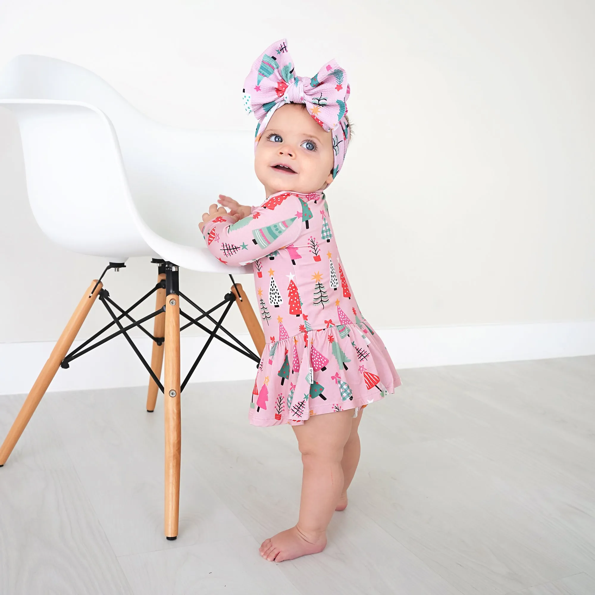Noelle Pink Trees TUTU
