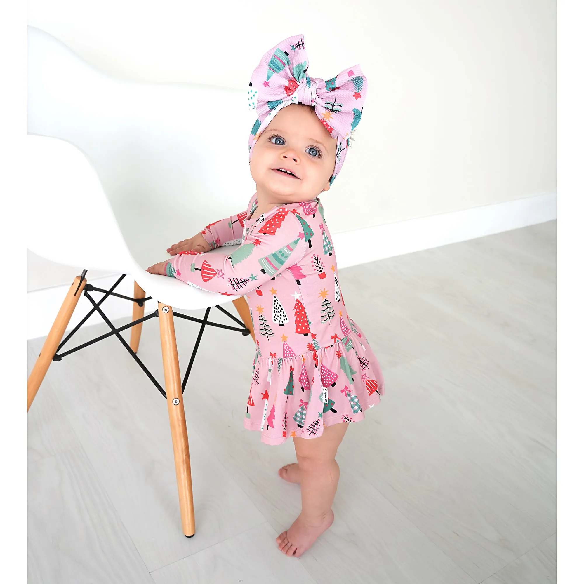 Noelle Pink Trees TUTU
