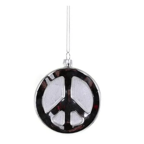 Peace Sign Ornament - 2 Colors
