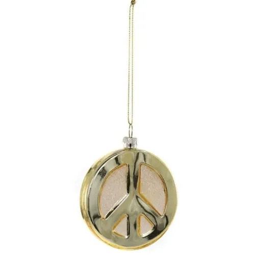 Peace Sign Ornament - 2 Colors