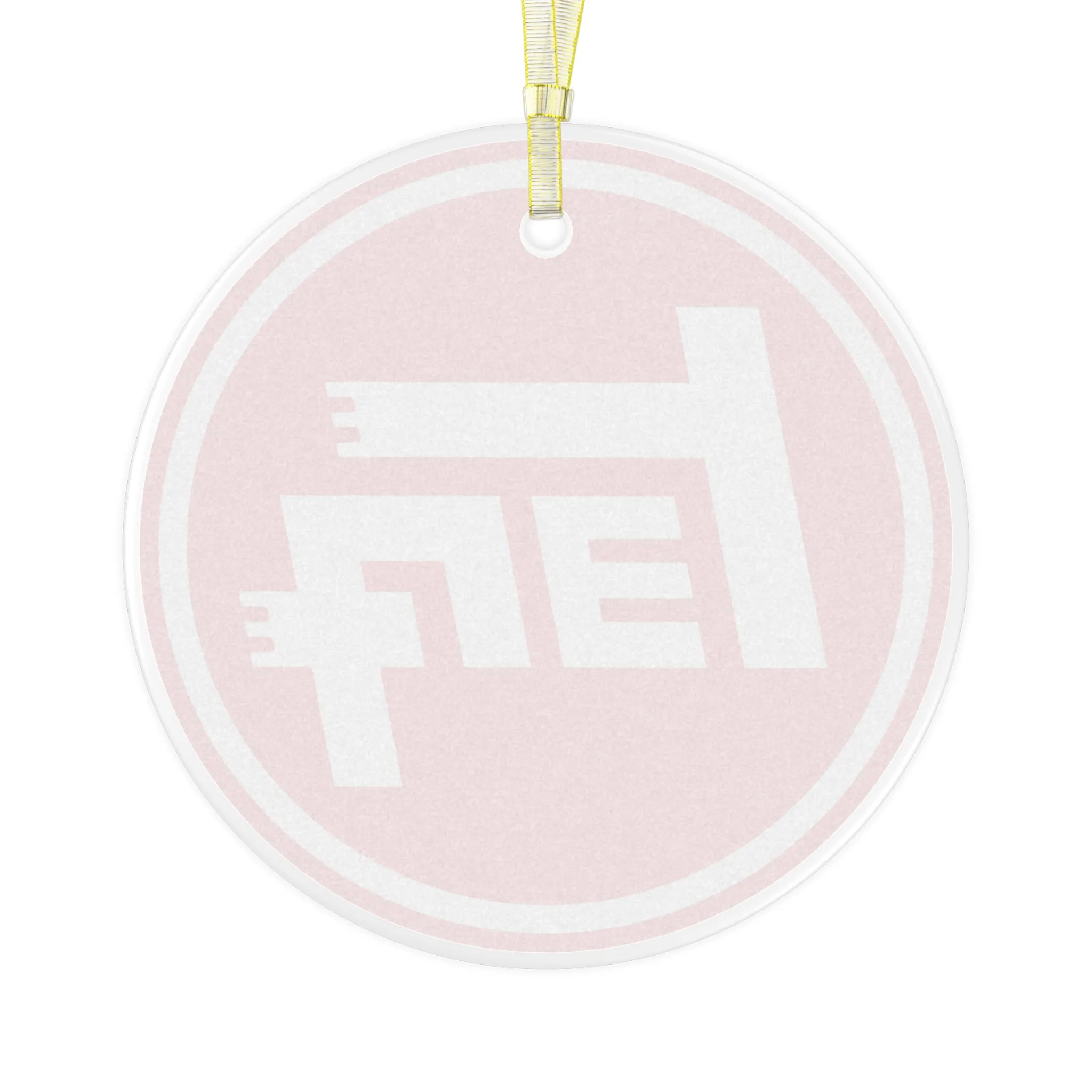 TEQ Logo Glass Christmas Ornament - Reefmonkey