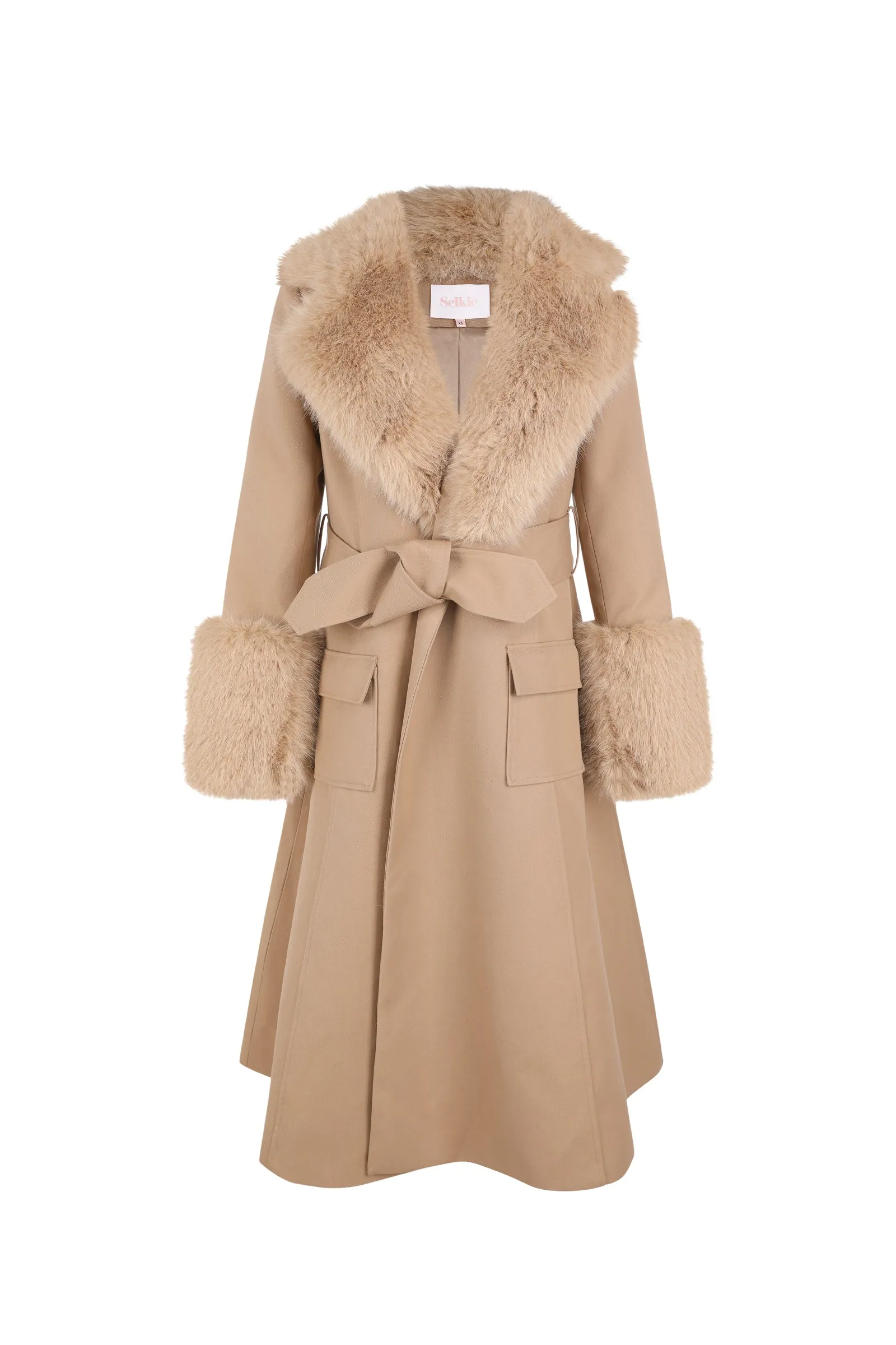 Cozy Almond Groupie Oversized Coat - Stylish & Comfortable Outerwear for Everyday Wear