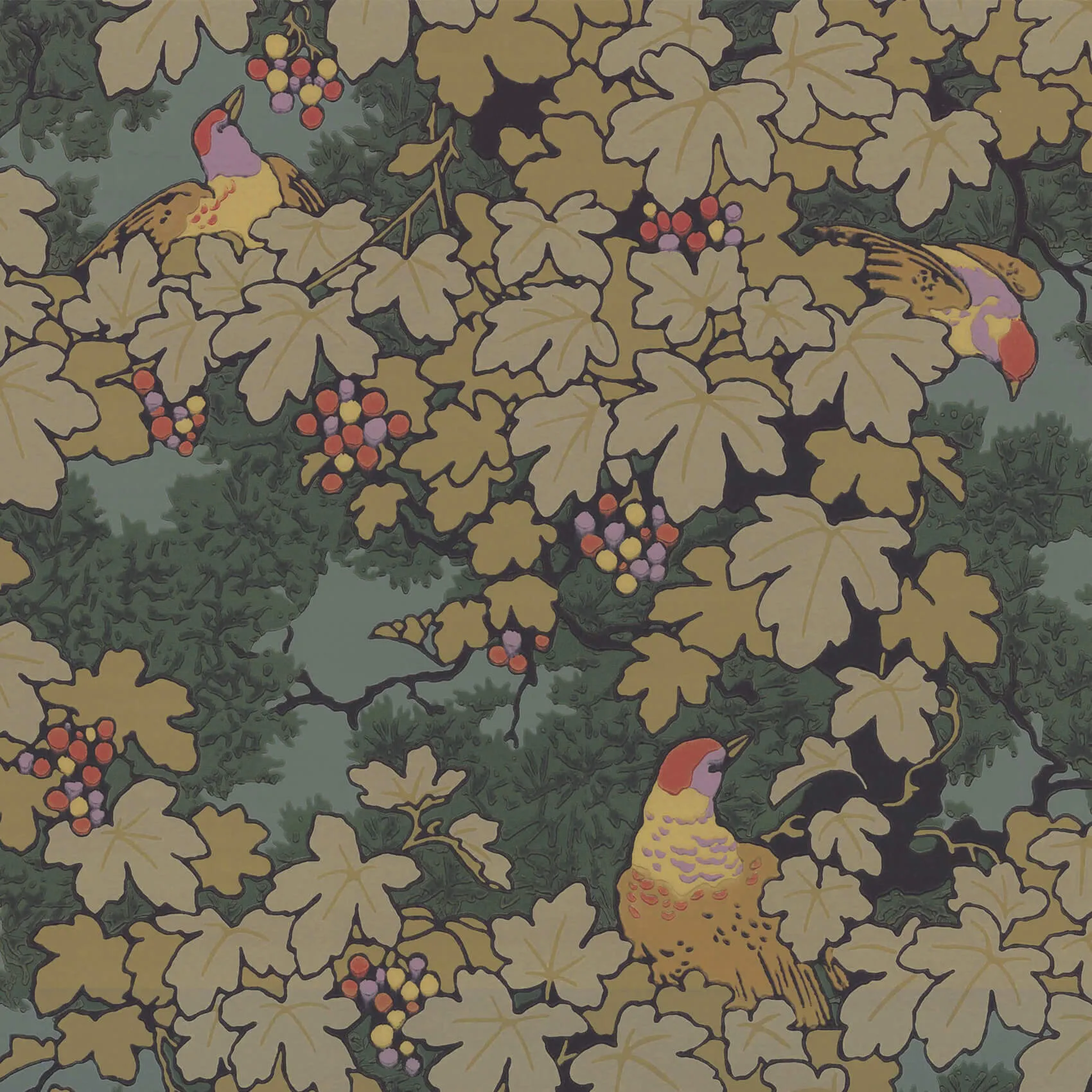 Vine Wallpaper by Little Greene