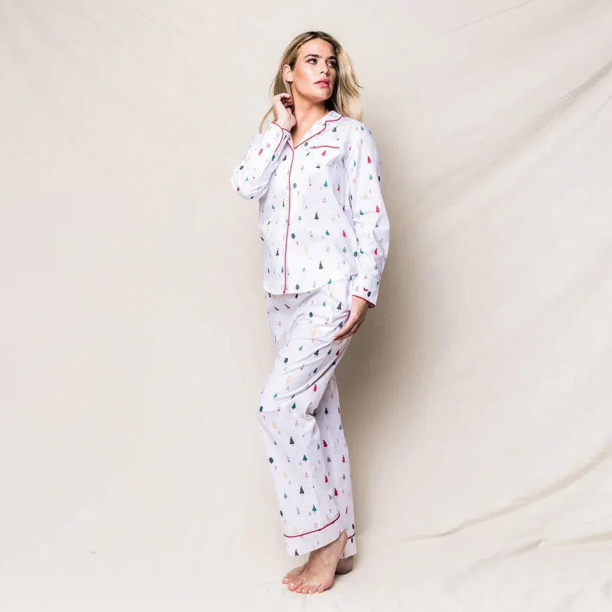 Women's Merry Trees Pajama Set